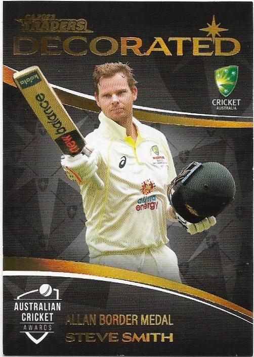 2023/24 Cricket Traders Luxe Decorated (D01) Steve Smith Australia