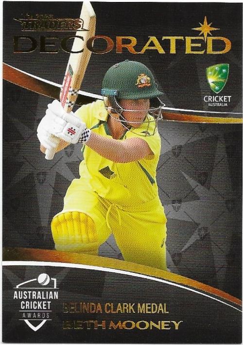 2023/24 Cricket Traders Luxe Decorated (D02) Beth Mooney Australia
