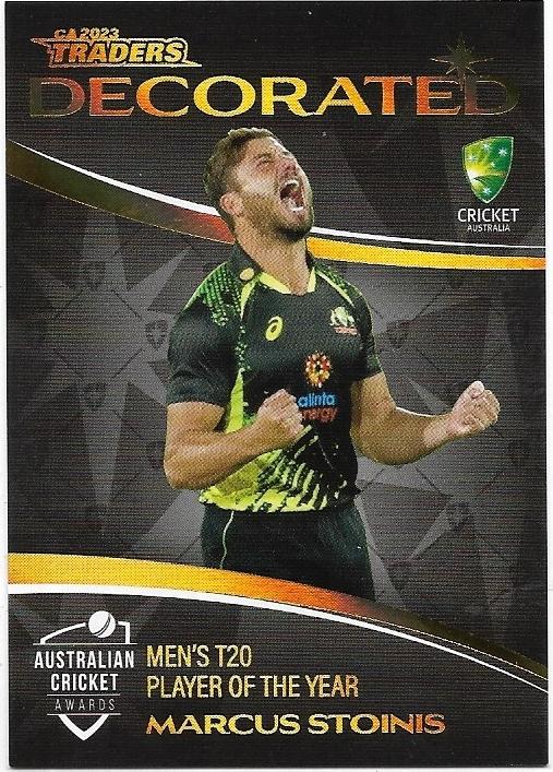2023/24 Cricket Traders Luxe Decorated (D07) Marcus Stonis Australia
