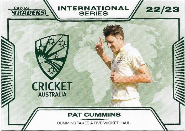 2023/24 Cricket Traders Luxe International Series (IS06) Pat Cummins