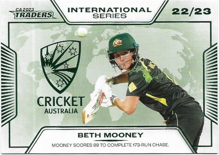 2023/24 Cricket Traders Luxe International Series (IS19) Beth Mooney