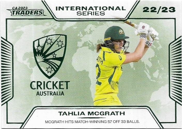 2023/24 Cricket Traders Luxe International Series (IS30) Tahlia McGrath
