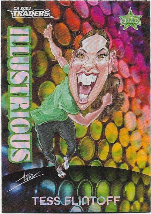 2023/24 Cricket Traders Luxe Illustrious (I05) Tess Flintoff Stars