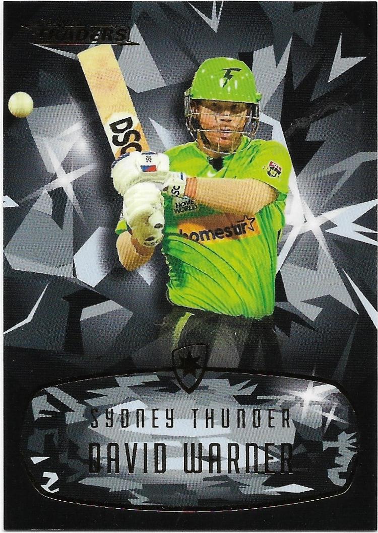 2023/24 Cricket Traders Luxe Mojo Black Diamond (MB146) David Warner Thunder 27/28