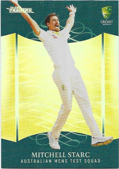 2023/24 Cricket Traders Luxe Silver Special Parallel (P009) Mitchell Starc Australia