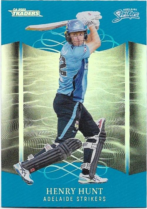 2023/24 Cricket Traders Luxe Silver Special Parallel (P059) Henry Hunt Strikers