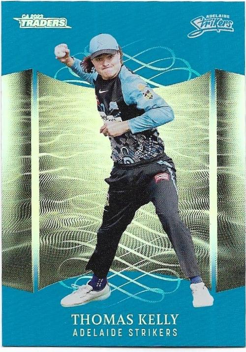 2023/24 Cricket Traders Luxe Silver Special Parallel (P060) Thomas Kelly Strikers
