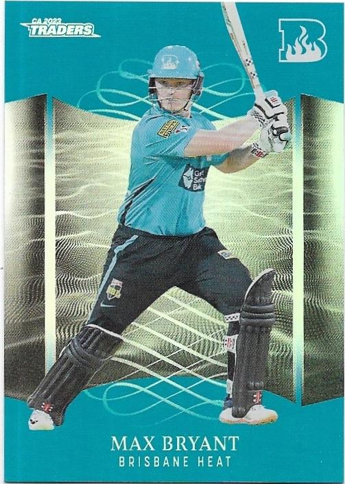 2023/24 Cricket Traders Luxe Silver Special Parallel (P067) Max Bryant Brisbane