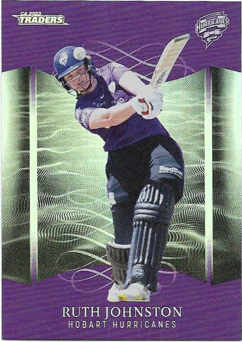 2023/24 Cricket Traders Luxe Silver Special Parallel (P088) Ruth Johnson Hurricanes