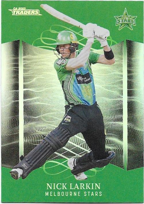 2023/24 Cricket Traders Luxe Silver Special Parallel (P107) Nick Larkin Stars
