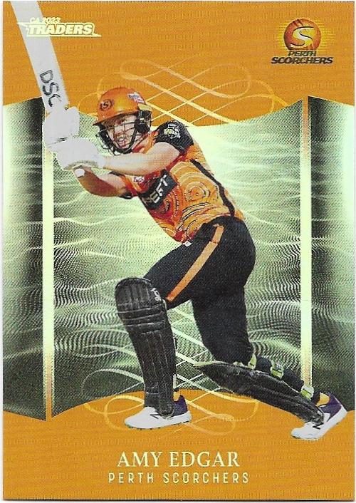2023/24 Cricket Traders Luxe Silver Special Parallel (P123) Amy Edgar Scorchers