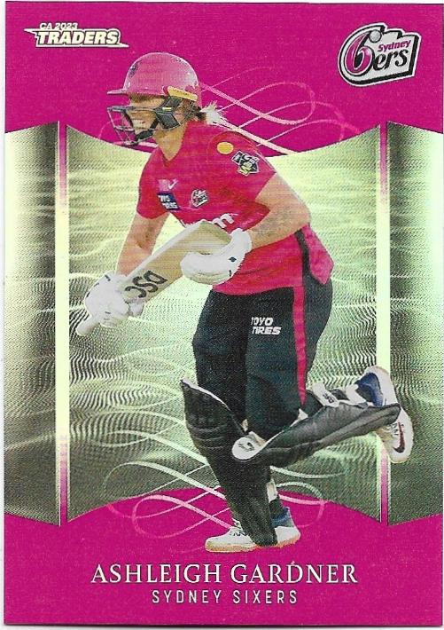 2023/24 Cricket Traders Luxe Silver Special Parallel (P137) Ashliegh Gardner Sixers