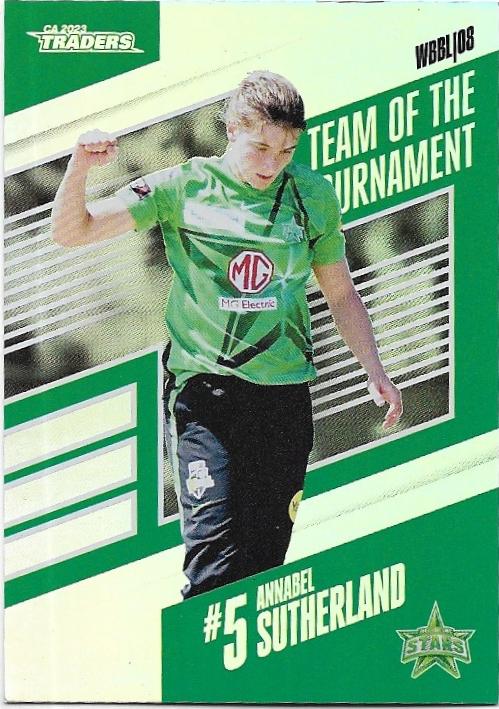 2023/24 Cricket Traders Luxe Team Of The Tournament (TT05) Annabel Sutherland Stars