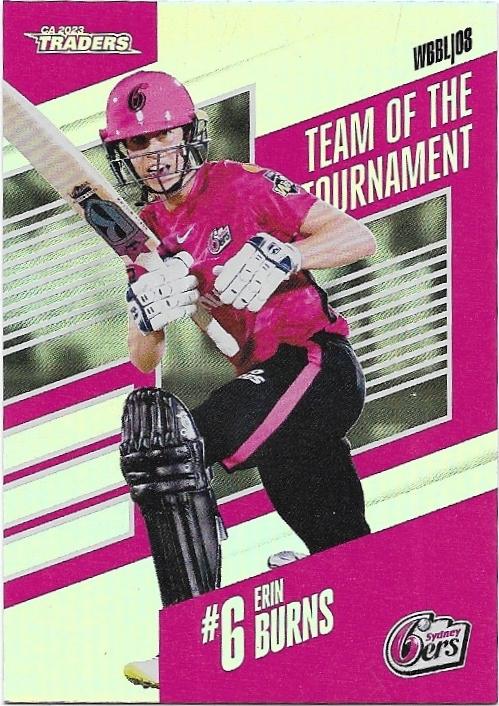 2023/24 Cricket Traders Luxe Team Of The Tournament (TT06) Erin Burns Sixers