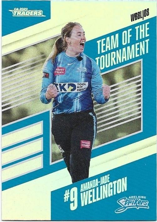 2023/24 Cricket Traders Luxe Team Of The Tournament (TT09) Amanda-Jade Wellington Strikers