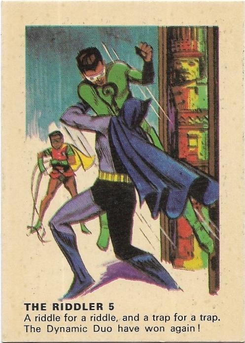 1966 Batman Weeties & Rice Krinkles – The Riddler 5