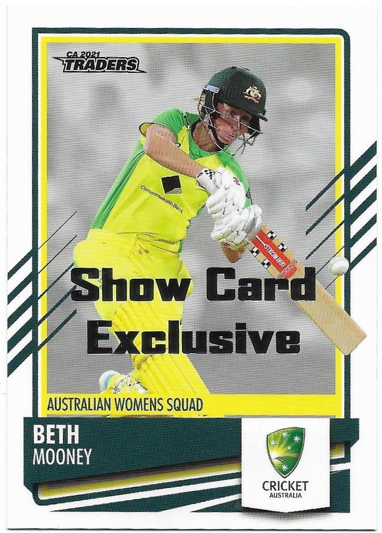 2021 / 22 TLA Cricket Show Card Exclusive (052) Beth Mooney Australia