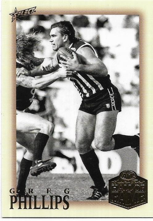 2023 Select Hall Of Fame (HF268) Greg Phillips Collingwood / Port Adelaide