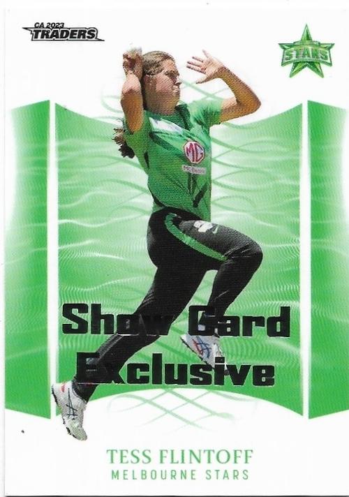 2023/24 Cricket Traders Luxe Show Card Exclusive (111) Tess Flintoff Stars