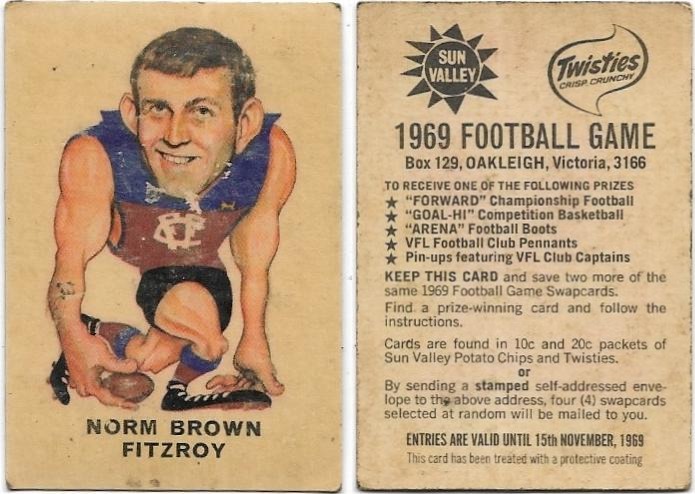 1969 Twisties Fitzroy – Norm Brown