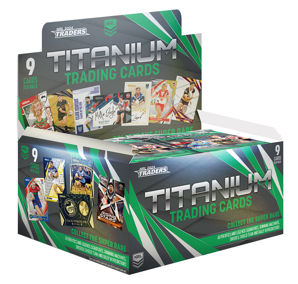 2024 Nrl Traders Titanium Factory Sealed Box