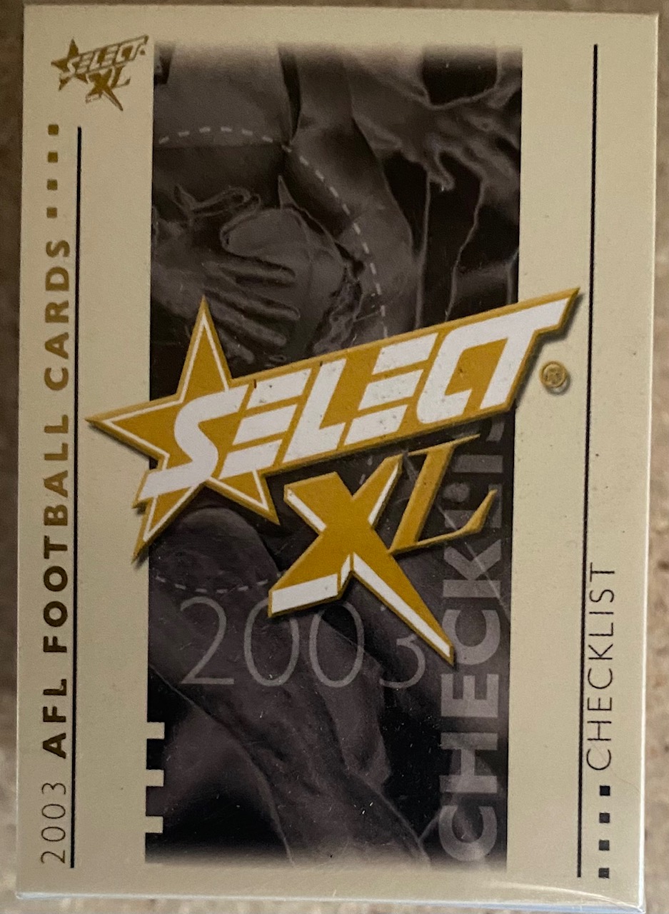 2003 Select XL Full Base Set (217 Cards)