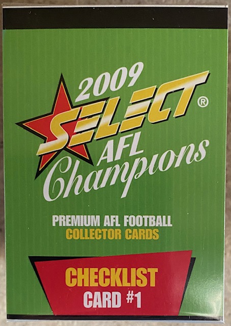 2009 Select Champions Full Base Set (195 Cards)