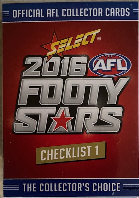 2016 Select Footy Stars Full Base Set (220 Cards)