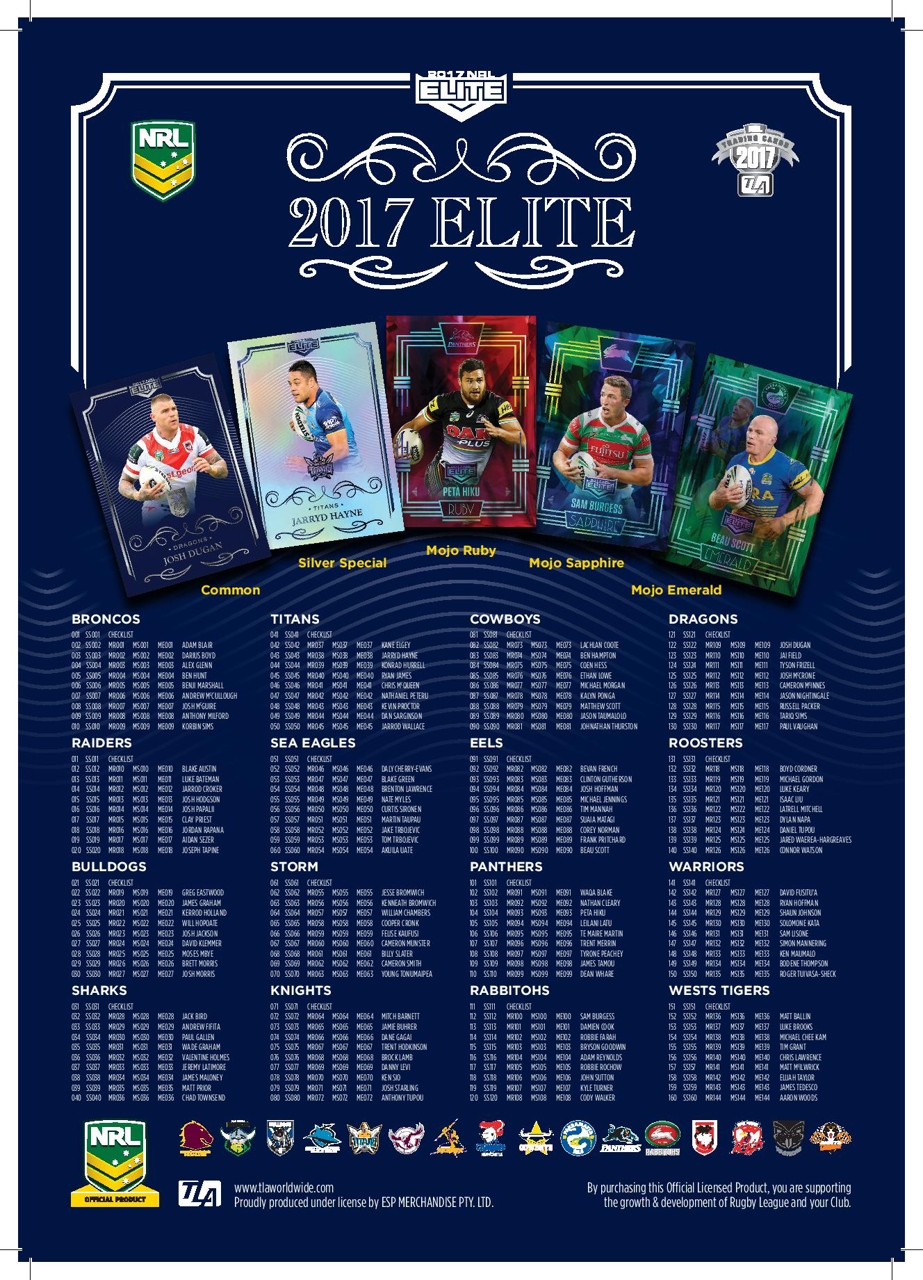 2017 Elite