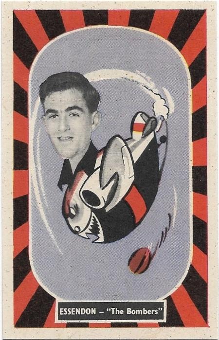 1957 Vfl Kornies Mascots (21) Jack Clarke Essendon