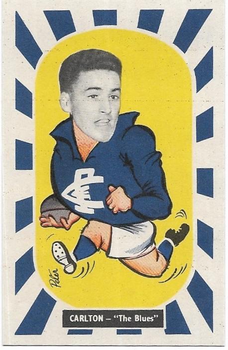 1957 Vfl Kornies Mascots (26) Doug Beasy Carlton