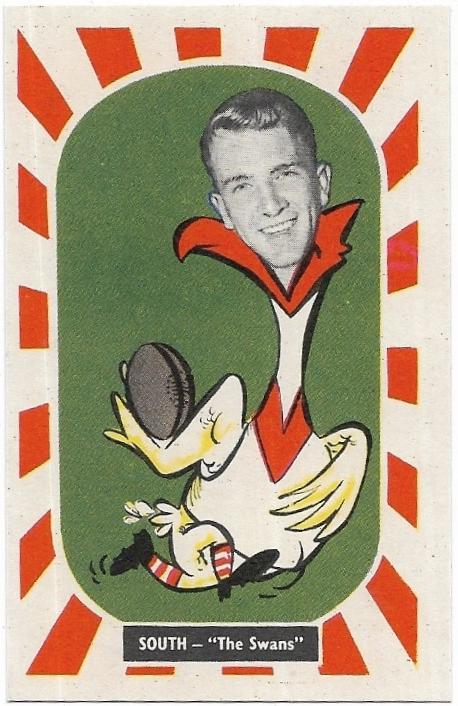 1957 Vfl Kornies Mascots (28) Jim Taylor South Melbourne