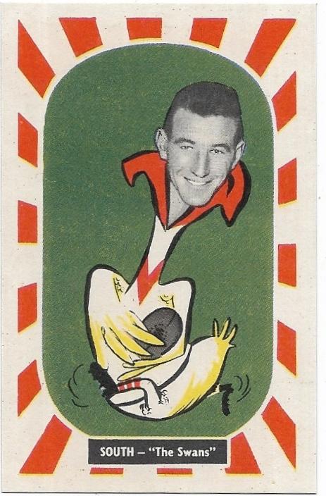 1957 Vfl Kornies Mascots (29) Fred Goldsmith South Melbourne