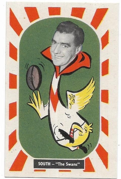 1957 Vfl Kornies Mascots (30) Jim Dorgan South Melbourne