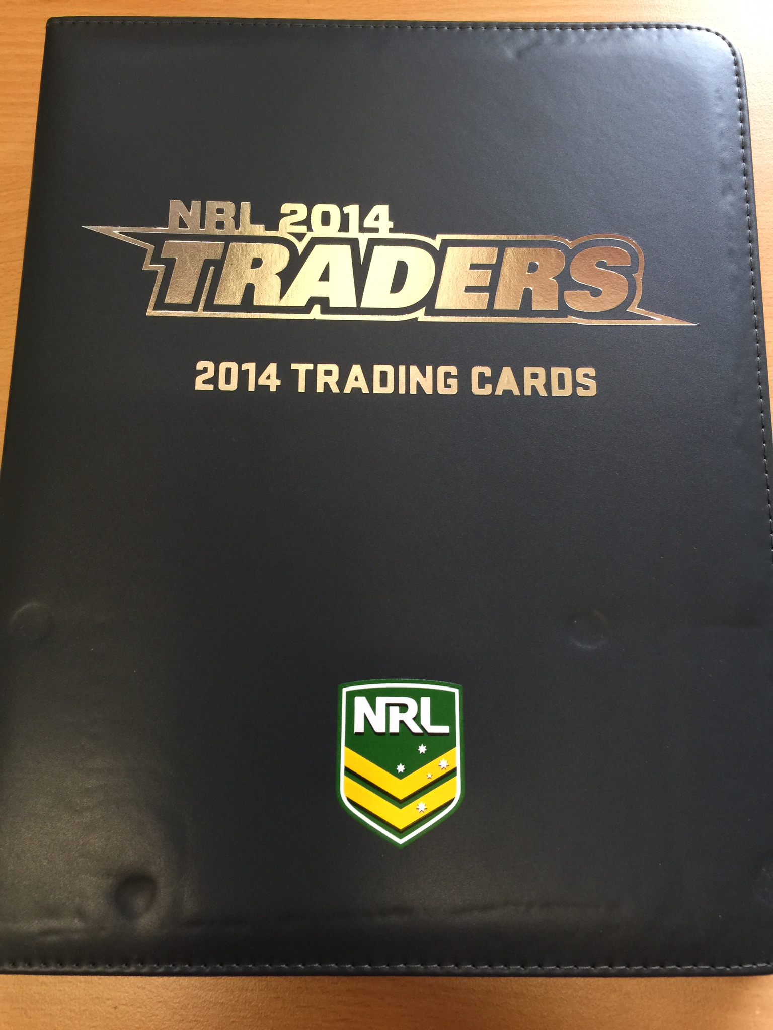 2014 NRL Traders Official Album & Full Parallel Set (176 Cards)