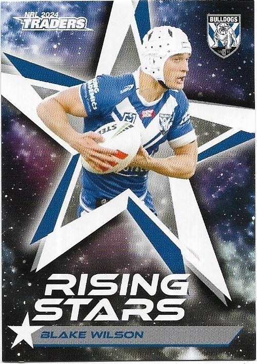 2024 NRL Traders Titanium Rising Stars (RS13) Blake Wilson Bulldogs