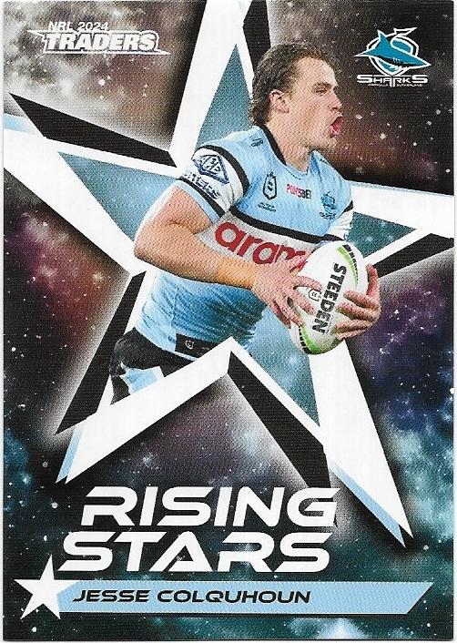 2024 NRL Traders Titanium Rising Stars (RS14) Jesse Colquhoun Sharks