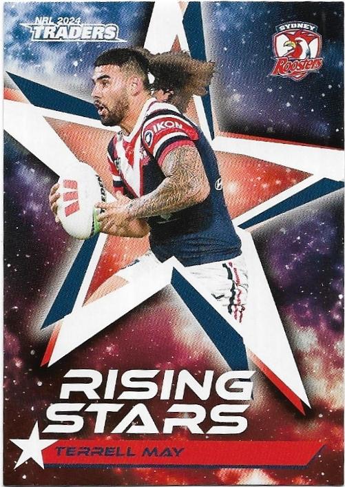 2024 NRL Traders Titanium Rising Stars (RS59) Terrell May Roosters