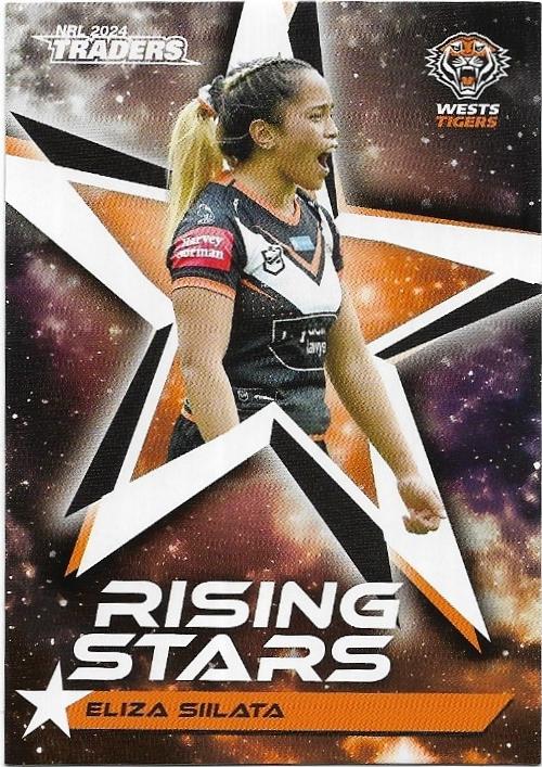 2024 NRL Traders Titanium Rising Stars (RS71) Eliza Silata Wests Tigers