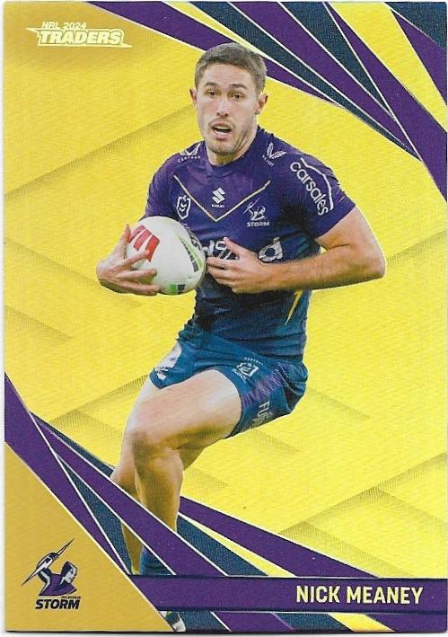 2024 NRL Traders Titanium Gold Special (GS069) Nick Meaney Storm 47/82