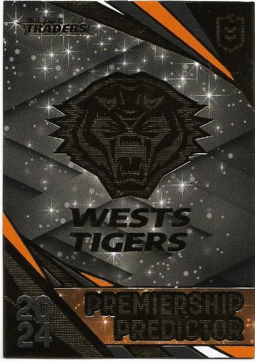 2024 NRL Traders Titanium Premiership Predictor (PP17) Wests Tigers 026/212