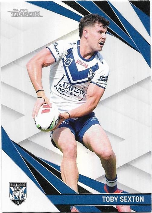 2024 NRL Traders Titanium Pearl Special (PS027) Toby Sexton Bulldogs