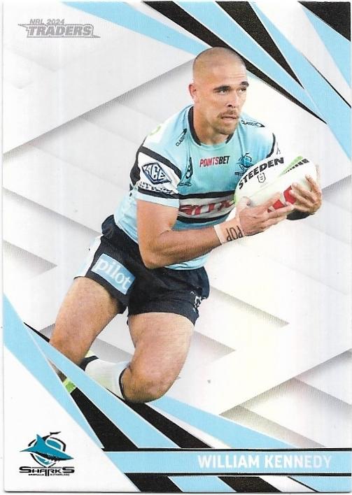 2024 NRL Traders Titanium Pearl Special (PS031) William Kennedy Sharks