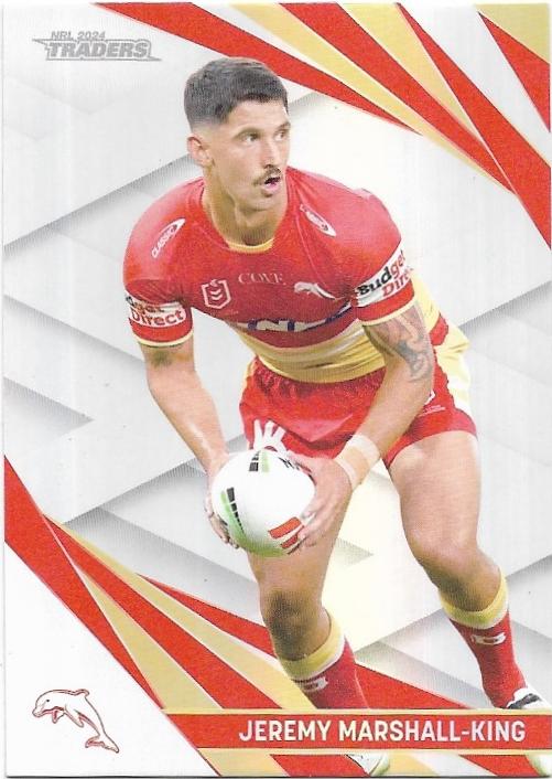2024 NRL Traders Titanium Pearl Special (PS043) Jeremy Marshall-King Dolphins