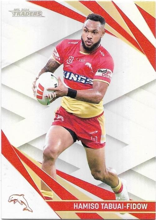 2024 NRL Traders Titanium Pearl Special (PS044) Hamiso Tabuai-Fidow Dolphins