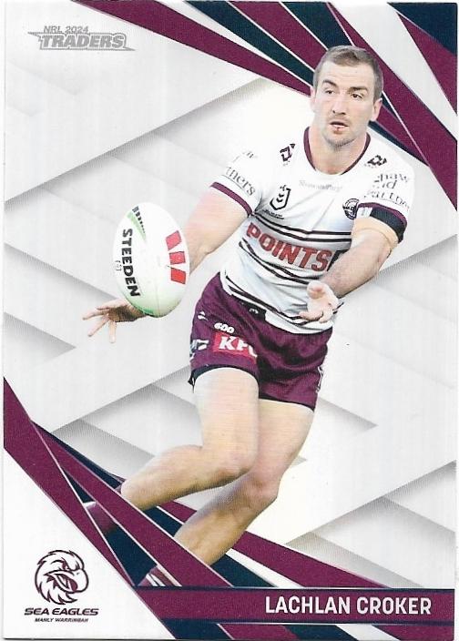 2024 NRL Traders Titanium Pearl Special (PS057) Lachlan Croker Sea Eagles