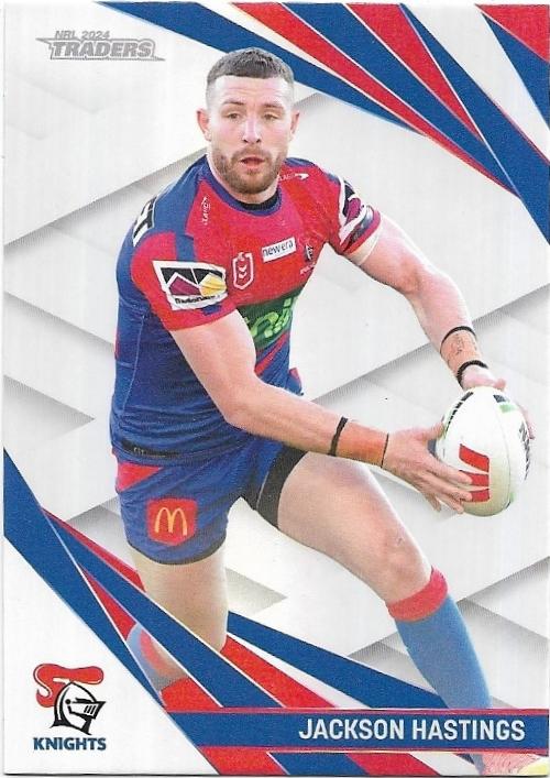 2024 NRL Traders Titanium Pearl Special (PS077) Jackson Hastings Knights