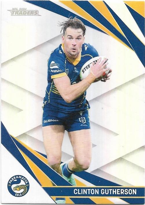 2024 NRL Traders Titanium Pearl Special (PS094) Clinton Gutherson Eels