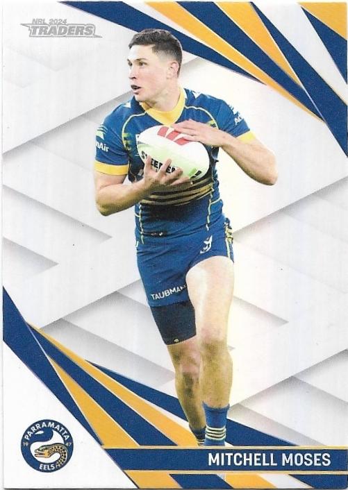2024 NRL Traders Titanium Pearl Special (PS097) Mitchell Moses Eels