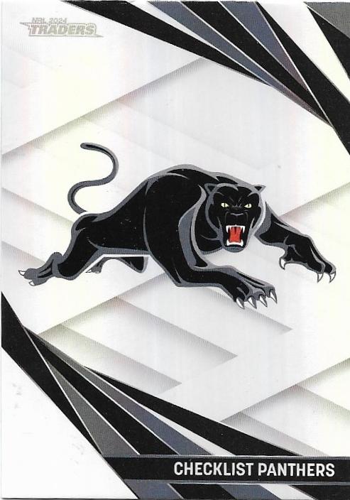 2024 NRL Traders Titanium Pearl Special (PS100) Panthers Checklist